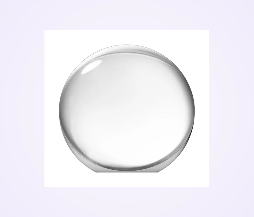 OraOrb crystal orb front view